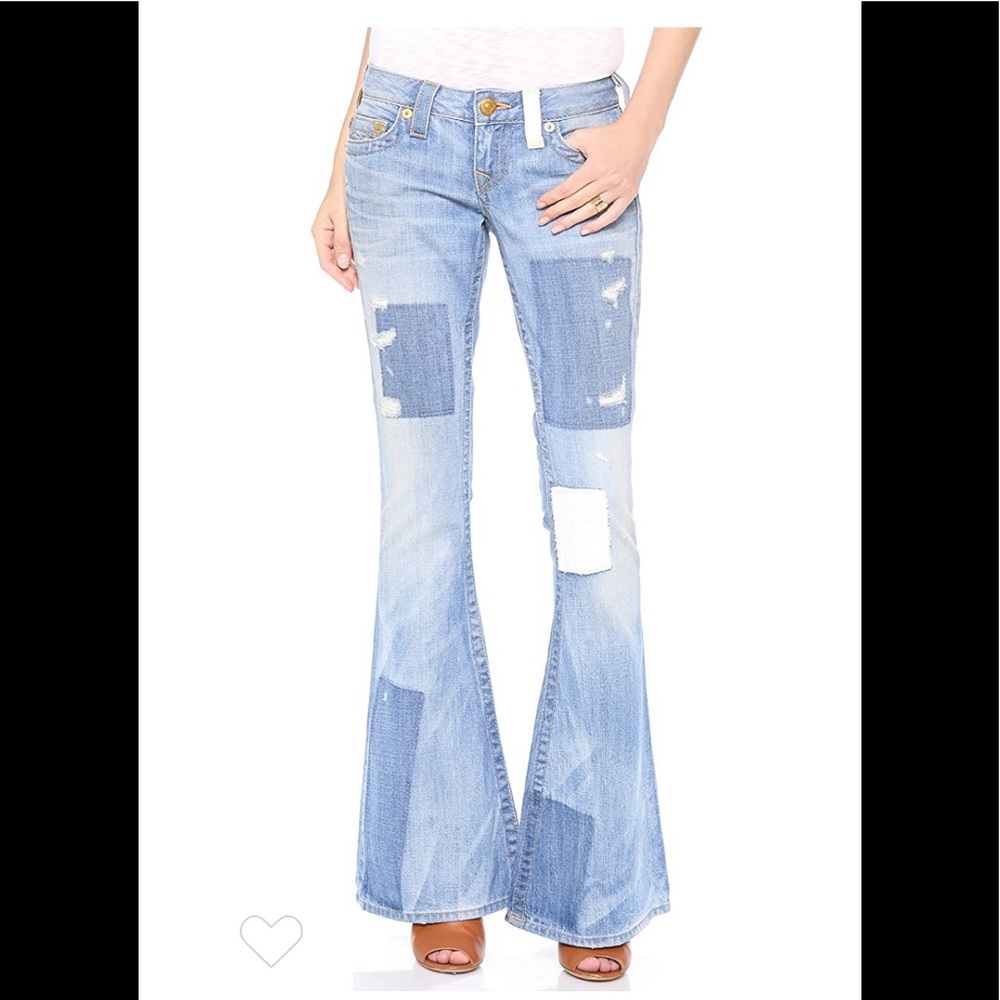 True Religion Carrie Patchwork Flare